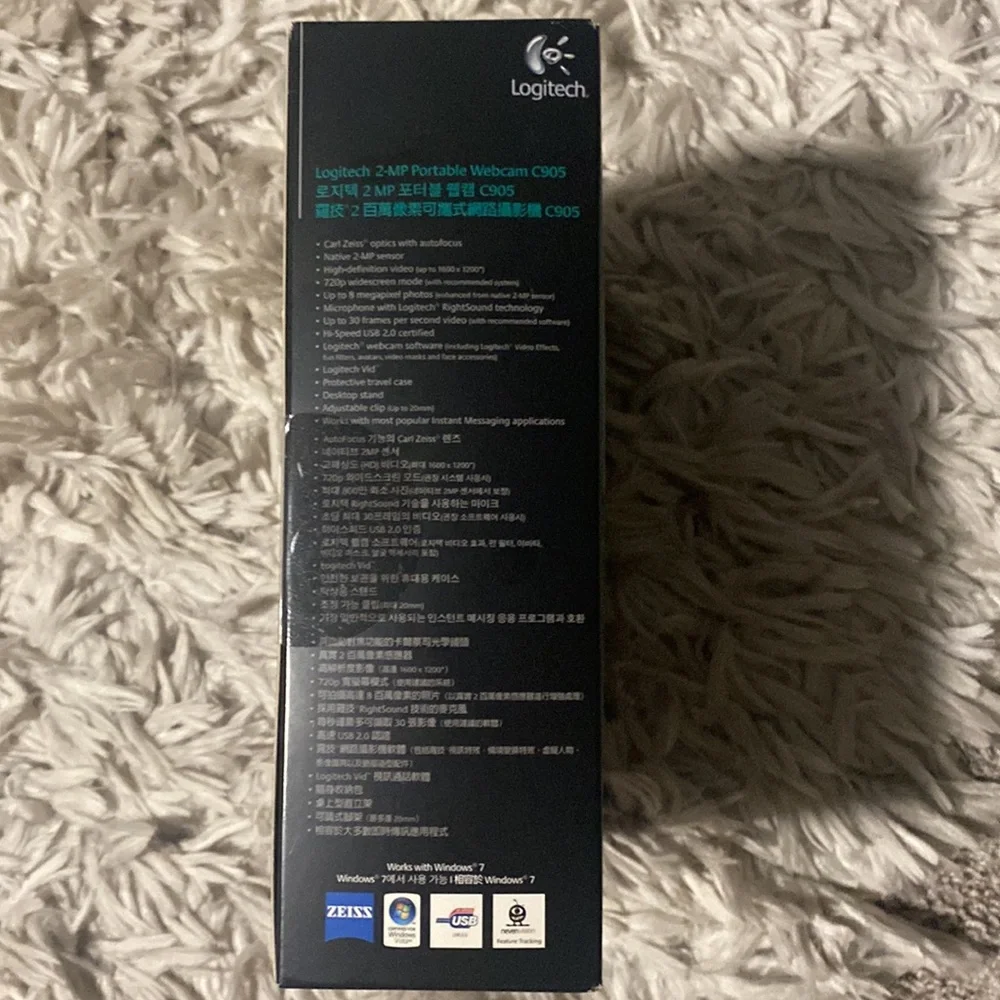 Logitech portable web cam